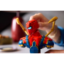 Lego Marvel 76326 Busto di Iron Spider-Man con minifigure con armatura di Iron Man completa di 2 braccia meccaniche mobili