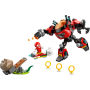 Lego Sonic The hedgehog 77005 Knuckles vs. il Mech Egg Crusher del Dr. Eggman
