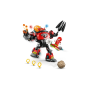 Lego Sonic The hedgehog 77005 Knuckles vs. il Mech Egg Crusher del Dr. Eggman