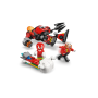Lego Sonic The hedgehog 77005 Knuckles vs. il Mech Egg Crusher del Dr. Eggman