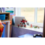 Lego Sonic The hedgehog 77005 Knuckles vs. il Mech Egg Crusher del Dr. Eggman