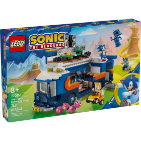Lego Sonic The hedgehog 77006 Camion di comando Team Sonic con 3 minifigure e accessori a tema