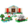 Lego Animal Crossing 77056 La collezione del museo di Blatero con 2 minifigure e accessori ispirati al videogioco