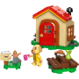 Lego Animal Crossing 77058 La casetta di Dora con minifigure e accessori ispirati al videogioco