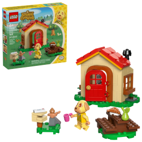 Lego Animal Crossing 77058 La casetta di Dora con minifigure e accessori ispirati al videogioco
