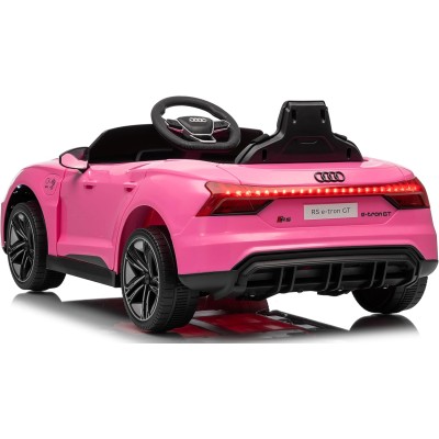 Auto Macchina Elettrica per Bambini 12V Audi RS e-Tron GT con Telecomando e Cintura a 3 Punti
