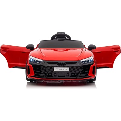 Auto Macchina Elettrica per Bambini 12V Audi RS e-Tron GT con Telecomando e Cintura a 3 Punti