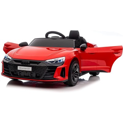 Auto Macchina Elettrica per Bambini 12V Audi RS e-Tron GT con Telecomando e Cintura a 3 Punti