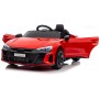 Auto Macchina Elettrica per Bambini 12V Audi RS e-Tron GT con Telecomando e Cintura a 3 Punti