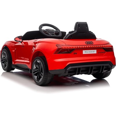 Auto Macchina Elettrica per Bambini 12V Audi RS e-Tron GT con Telecomando e Cintura a 3 Punti