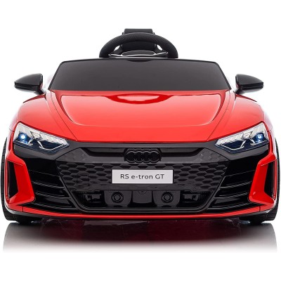 Auto Macchina Elettrica per Bambini 12V Audi RS e-Tron GT con Telecomando e Cintura a 3 Punti