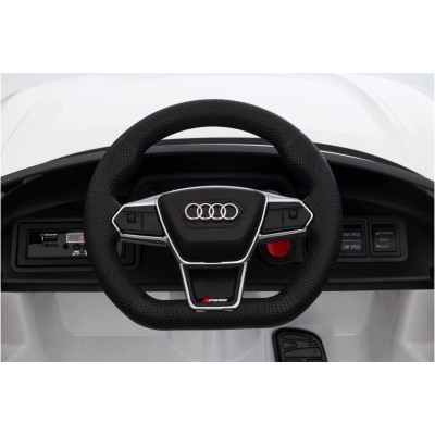 Auto Macchina Elettrica per Bambini 12V Audi RS e-Tron GT con Telecomando e Cintura a 3 Punti