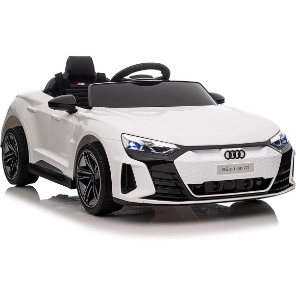 Auto Macchina Elettrica per Bambini 12V Audi RS e-Tron GT con Telecomando e Cintura a 3 Punti