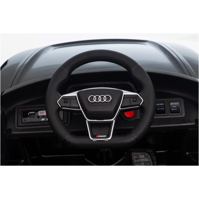Auto Macchina Elettrica per Bambini 12V Audi RS e-Tron GT con Telecomando e Cintura a 3 Punti