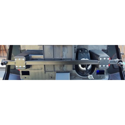 Asse Ruote Anteriore Polar, MAXI BUGGY, New Polar, 24V con 2 Motori