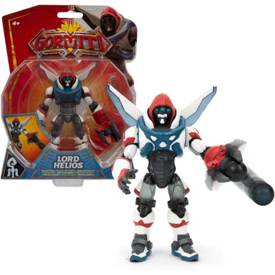 Giochi Preziosi GRA39200 Gormiti Serie 3 - Alfa Lord Helios Deluxe 12cm Snodato con Funzione d'Attacco