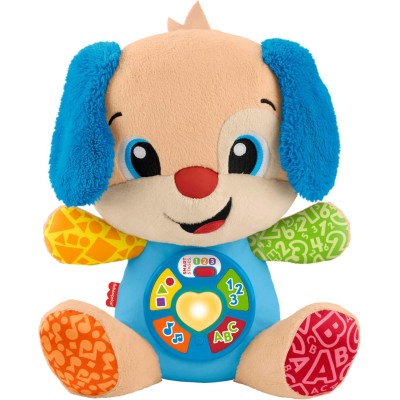 Fisher-Price JFD26 Ridi e Impara Cagnolino Smart Stages Multilingue per l'apprendimento