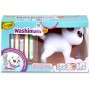 CRAYOLA 74-7518 Washimals Jumbo Pets Big Jenny gattina da 15cm con 5 Pennarelli e Spazzolina