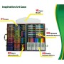 CRAYOLA 04-1054 Valigetta Ispirazione Artistica con 140 pezzi per il disegno