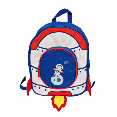 Set Valigie Bambini 5 Pezzi - Trolley 38cm, Zaino, Borsa Pranzo, Cuscino E Etichetta (Tema Astronauta) - Foto 11
