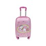 MonTravel Set Trolley per Bambini 2 Pezzi Valigia Rigida e Zainetto Coordinato Bagaglio a Mano con Ruote Girevoli
