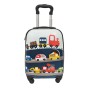 MonTravel Set Trolley per Bambini 2 Pezzi Valigia Rigida e Zainetto Coordinato Bagaglio a Mano con Ruote Girevoli