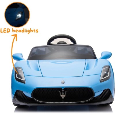 Auto Elettrica Macchina per Bambini Maserati Cielo MC20 12v Full Optional con Porte Apribili e Telecomando