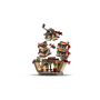 Lego One Piece 75638 Battaglia ad Arlong Park con minifigure di Luffy Nami e Usopp