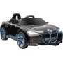 Macchina Elettrica per Bambini BMW I4 Telecomandata 12v con Fari a Led Bluetooth Cinture di Sicurezza a 3 Punti