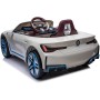 Macchina Elettrica per Bambini BMW I4 Telecomandata 12v con Fari a Led Bluetooth Cinture di Sicurezza a 3 Punti