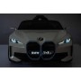 Macchina Elettrica per Bambini BMW I4 Telecomandata 12v con Fari a Led Bluetooth Cinture di Sicurezza a 3 Punti