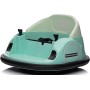 Autoscontro Elettrico 12V per Bambini Giostrina Bumper Car girevole 360 con Telecomando Cintura di Sicurezza Luci a Led