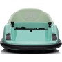 Autoscontro Elettrico 12V per Bambini Giostrina Bumper Car girevole 360 con Telecomando Cintura di Sicurezza Luci a Led