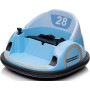 Autoscontro Elettrico 12V per Bambini Giostrina Bumper Car girevole 360 con Telecomando Cintura di Sicurezza Luci a Led