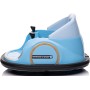 Autoscontro Elettrico 12V per Bambini Giostrina Bumper Car girevole 360 con Telecomando Cintura di Sicurezza Luci a Led