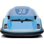 Autoscontro Elettrico 12V per Bambini Giostrina Bumper Car girevole 360 con Telecomando Cintura di Sicurezza Luci a Led