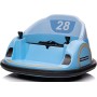 Autoscontro Elettrico 12V per Bambini Giostrina Bumper Car girevole 360 con Telecomando Cintura di Sicurezza Luci a Led