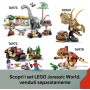 LEGO Jurassic World 76976 Missione Aerea con Spinosauro e Quetzalcoatlus con 2 Dinosauri Elicottero Camion e 4 Minifigure