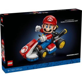 LEGO Super Mario 72037 Mario e Kart Standard - Personaggio Nintendo da esposizione