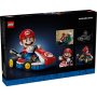 LEGO Super Mario 72037 Mario e Kart Standard - Personaggio Nintendo da esposizione