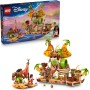 LEGO Disney Oceania II 43258 Il Barcone dei Kakamora con Barca e 2 Minifigure di Vaiana e Maui