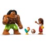LEGO Disney Oceania II 43258 Il Barcone dei Kakamora con Barca e 2 Minifigure di Vaiana e Maui