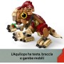 LEGO Jurassic World 76970 Dinosauro cucciolo Dolores: Aquilops Dinosauro da Esposizione e Gioco con Pianta di Fiori