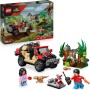 LEGO Jurassic World 76972 Fuga dal Raptor sul Fuoristrada con 2 figure di Dinosauro una Macchina e 2 Minifigure