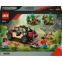LEGO Jurassic World 76972 Fuga dal Raptor sul Fuoristrada con 2 figure di Dinosauro una Macchina e 2 Minifigure