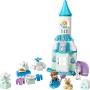 LEGO DUPLO Disney Frozen 10455 La Festa al Castello di Anna ed Elsa con 5 Personaggi tra cui Olaf e Baby Sven