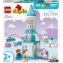LEGO DUPLO Disney Frozen 10455 La Festa al Castello di Anna ed Elsa con 5 Personaggi tra cui Olaf e Baby Sven