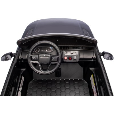 Auto Elettrica 24V per Bambini 2 Posti Range Rover Sport con Sedile in Pelle Cintura 3 Punti Telecomando