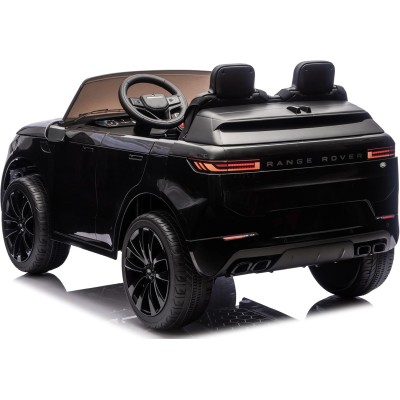 Auto Elettrica 24V per Bambini 2 Posti Range Rover Sport con Sedile in Pelle Cintura 3 Punti Telecomando