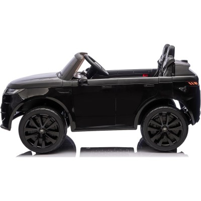 Auto Elettrica 24V per Bambini 2 Posti Range Rover Sport con Sedile in Pelle Cintura 3 Punti Telecomando